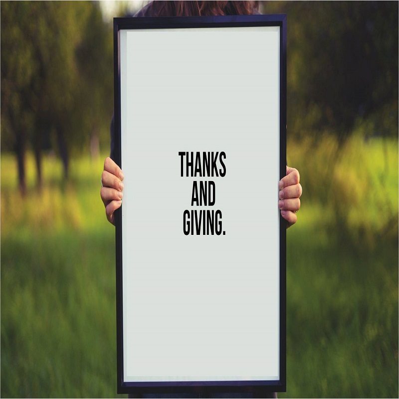 Thanks and Giving