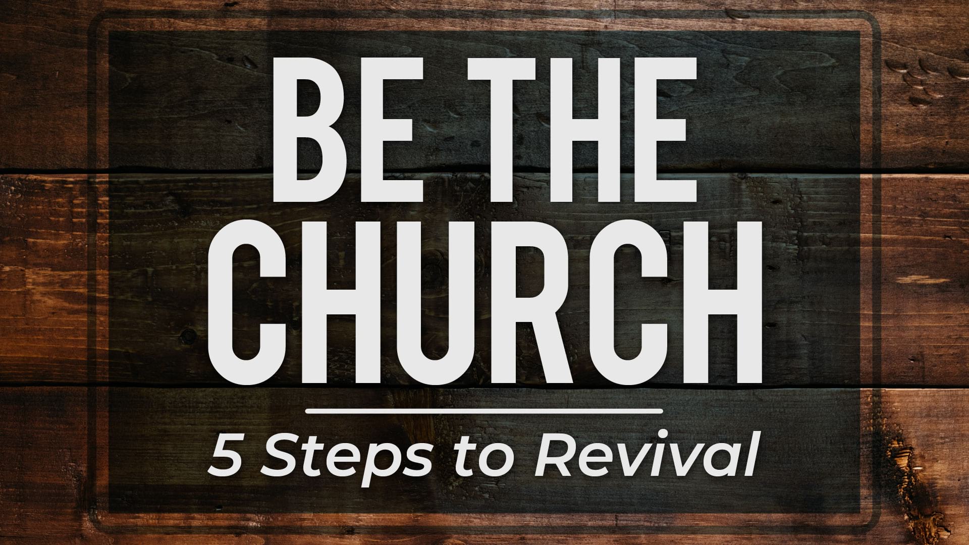 Be The Church